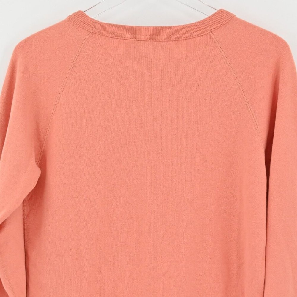 EVERLANE Womens Coral Orange Crewneck Sweatshirt Athleisure Loungewear Size XS - Picture 6 of 8
